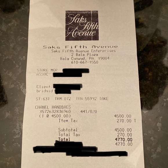 RARE - Authentic CHANEL - Limited Edition - Quilted Lambskin GST /500 - Picture 15 of 16